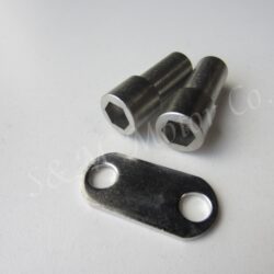 TRIUMPH T140 TR7 CYLINDER HEAD STUD SOCKET NUT PLATE BRIDGE SET 21-2205 71-3553