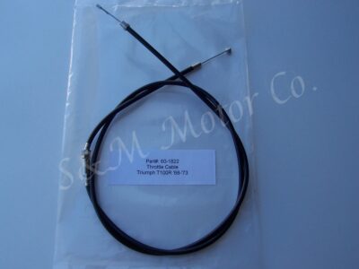 thumbnail image 2 of Norton Throttle Cable For N15CS P11 Commando 1967-74 – OEM 03-3145 / 06-6084 2 of 3
