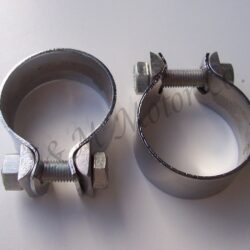 EXHAUST MUFFLER PIPE CLAMPS 1 3/8″ BALANCE PIPE TRIUMPH T120 BONNEVILLE 70-7512