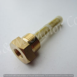 FUEL PETROL GAS TANK TAP VALVE PETCOCK 1/8 TO 3/8 BSP ADAPTER BSA M20 M21 M33