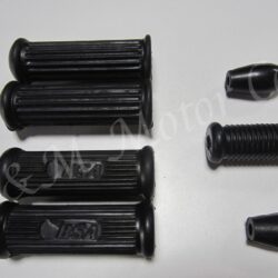 BSA A50 A65 FOOT REST PEG KICK SHIFTER RUBBER SET 1963-68 LIGHTNING THUNDERBOLT