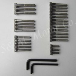 WW61093 with Nuts Washers 6 pieces Engine Mounting Bolt Set AJS Matchless