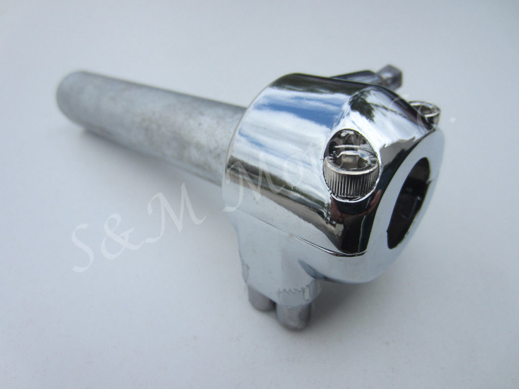 AMAL THROTTLE TWIST GRIP DUAL CABLE TRIUMPH T120 BONNEVILLE NORTON BSA ...