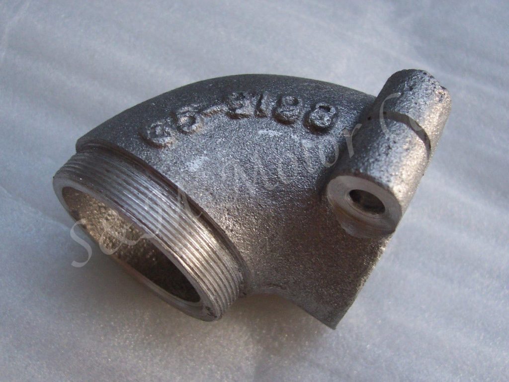 BSA Alloy Air Filter Elbow Adapter Manifold For M20 M21 B31 B33 – NOS 65-9198
