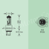 LUCAS 472 H4 HEADLIGHT BULB HALOGEN 12 VOLT 60/55W P43T TRIUMPH NORTON - Image 2