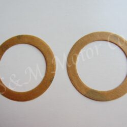 NORTON FORK TUBE OIL SEAL PAPER WASHER 06-7520, NMT1049