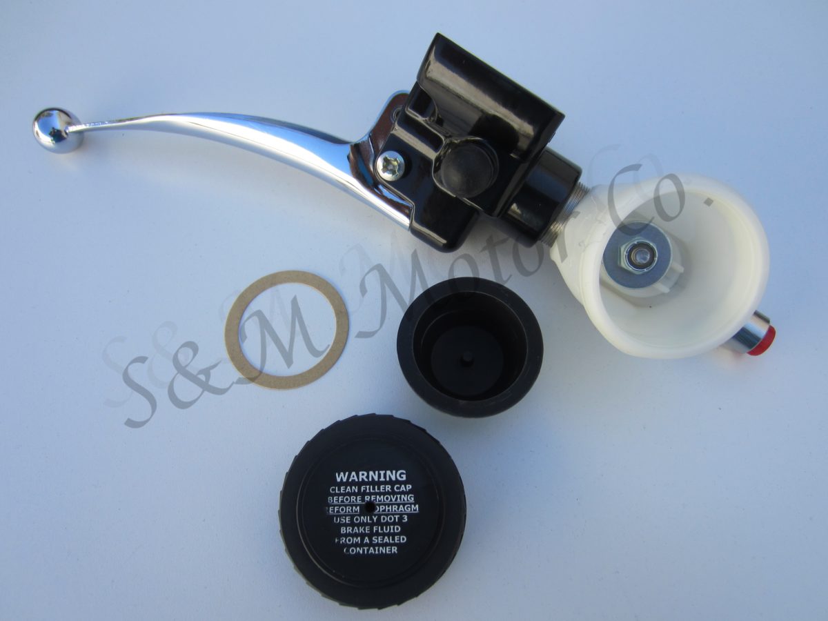 TRIUMPH T140 TR7 T160 FRONT BRAKE MASTER CYLINDER 1973 78 STAINLESS 60 triumph-t140-tr7-t160-front-brake-master-cylinder-1973-78-stainless-60