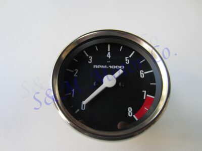 TRIUMPH BSA BLACK FACE TACHO TACHOMETER GAUGE INSTRUMENT 60-2396