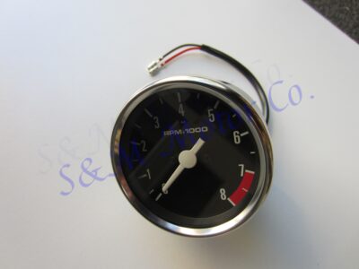 TRIUMPH BSA BLACK FACE TACHO TACHOMETER GAUGE INSTRUMENT 60-2396 - Image 2