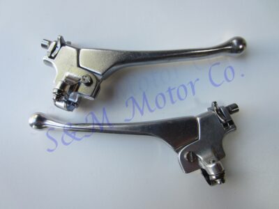 BSA HANDLEBAR 7/8" BRAKE CLUTCH LEVER SET 68-8718, 68-8719 DOHERTY 200
