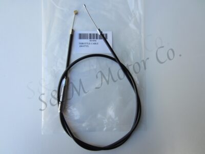 TRIUMPH T100C THROTTLE CABLE 60-0735, D735 ONLY 1968