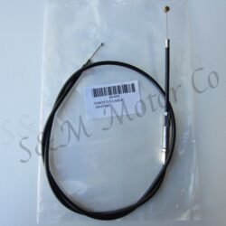 TRIUMPH T100R THROTTLE CABLE 60-0740, D740 ONLY 1968