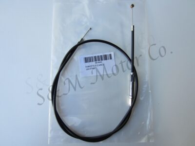 TRIUMPH T100R THROTTLE CABLE 60-0740, D740 ONLY 1968