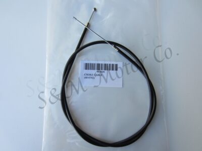 TRIUMPH T90 T100S T100C CHOKE CABLE 60-0742, D742 ONLY 1968