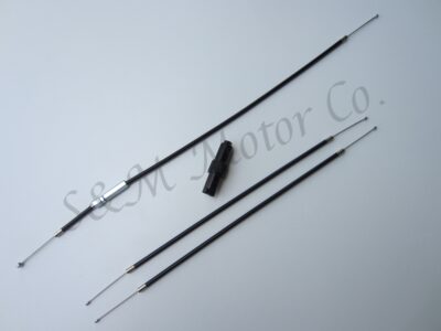 NORTON COMMANDO CHOKE CABLE ASSEMBLY UK BAR 1969-74 06-6565, 03-3144, 01-9824