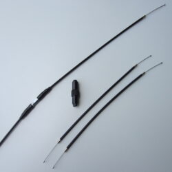NORTON COMMANDO THROTTLE CABLE ASSEMBLY UK BAR 1969-74 06-4137, 03-3145, 01-9824