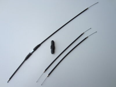 NORTON COMMANDO THROTTLE CABLE ASSEMBLY UK BAR 1969-74 06-4137, 03-3145, 01-9824