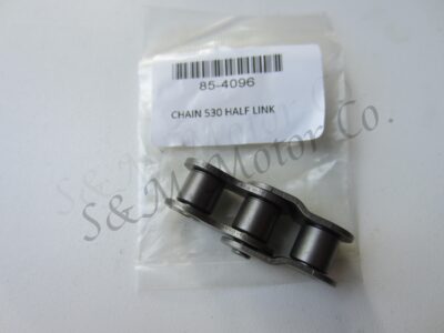 530 FINAL DRIVE CHAIN HAIF LINK TRIUMPH BSA NORTON AJS MATCHLESS HONDA YAMAHA - Image 2