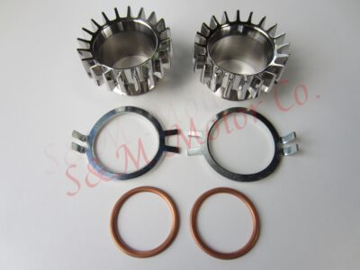 NORTON COMMANDO 850 EXHAUST PIPE NUTS LONG KIT STAINLESS 06-3555 06-2412 06-3995