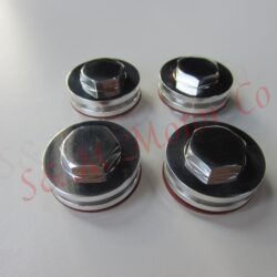 TRIUMPH PRE-UNIT 500 650 BILLET ALLOY FINNED JOHN TICKLE STYLE 70-1564, E1564