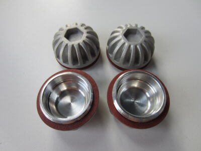 TRIUMPH PRE-UNIT 500 650 ROCKER INSPECTION CAP STARBURST WEBCO 70-1564, E1564 - Image 2
