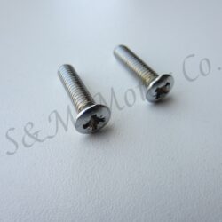 TRIUMPH T100 T120 T140 GAS FUEL TANK BADGE EMBLEM SCREW SET 83-1339, F11339