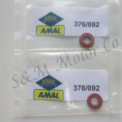 2 AMAL 376/092 CARBURETOR CARB BANJO BOLT FIBER WASHER TRIUMPH BSA NORTON