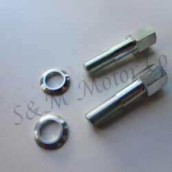 2 TRIUMPH EXHAUST HEADER CLAMP BOLT & WASHER CEI 70-0409 E409 70-8860 70-0410