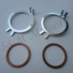 NORTON 750 850 COMMANDO EXHAUST PIPE NUT LOCKING WASHER & GASKET 06-2412 06-3995