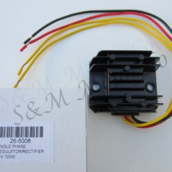 RECTIFIER REGULATOR SINGLE PHASE 12 VOLT 120 WATT SOLID STATE TRIUMPH BSA NORTON