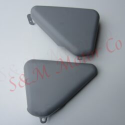 NORTON COMMANDO STEEL SIDE COVER SET 06-4833, 06-4834
