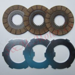BSA BANTAM D1 D3 D5 D7 D10 3 SPEED CLUTCH PLATE SET KIT 90-1318 90-0034 90-0037