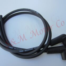 2 SPARK PLUG CAP IGNITION MAGNETO WIRE LEAD TRIUMPH NORTON BSA AJS MATCHLESS USA
