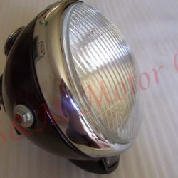 7" LUCAS SSU700P/1 HEADLAMP HEADLIGHT UNDERSLUNG PILOT LIGHT BSA ARIEL NORTON
