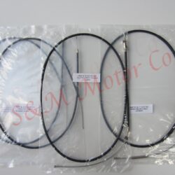 BMW R50/2 R60/2 R69S EUROPEAN LOW BAR CABLE KIT THROTTLE CLUTCH BRAKE 1960-69