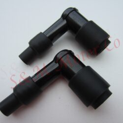2NGK TYPE SPARK PLUG CAP WIRE RUBBER BOOT 5K OHM LB05FP TRIUMPH BSA NORTON HONDA
