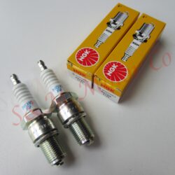 2 NGK SPARK PLUG BR7ES